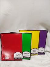 Wide Ruled 1 subject notebook x4