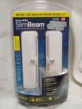 SensorBrite 2 Pack of Slim Beam Wireless Motion Activated Lights