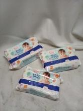 Parent’s Select Unscented Baby Wipes Qty. 3 Packs of 80