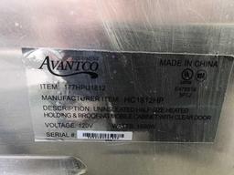 Avantco Half Size Heated Clear Door Proofer on Casters