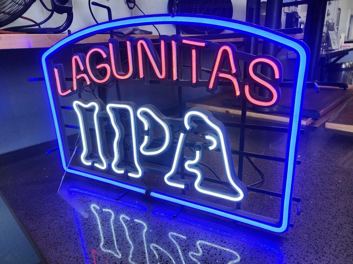 Lagunitas Light Up Beer Sign