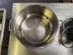 25 qt. Stainless Steel Braziers