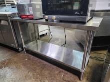 60 in. x 24 in. All Stainless Steel Table