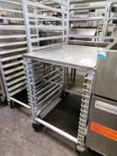 Half Size Sheet Pan Rack On Casters