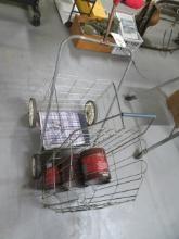 (2) Wire rolling carts