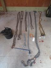 Log Chains, Tarp Straps