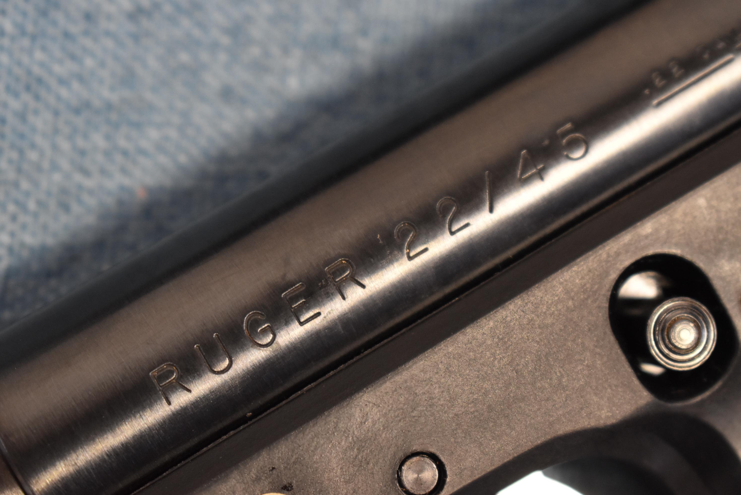 FIREARM/GUN RUGER 22/45 !! H 322