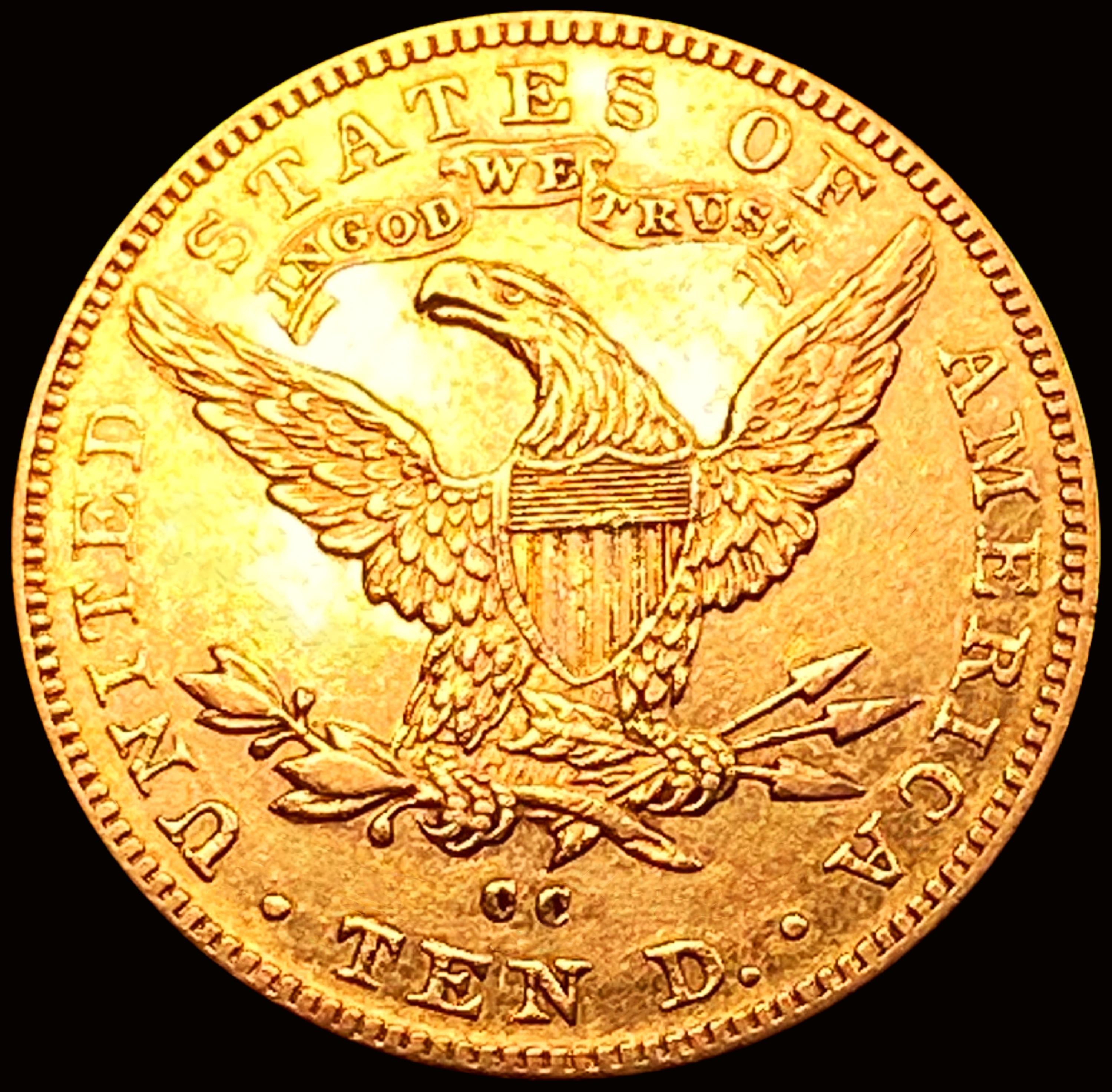 1891-CC $10 Gold Eagle UNCIRCULATED