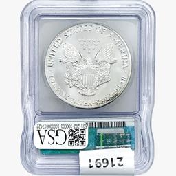 1986 Silver Eagle ICG MS69