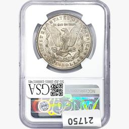 1902 Morgan Silver Dollar NGC AU58