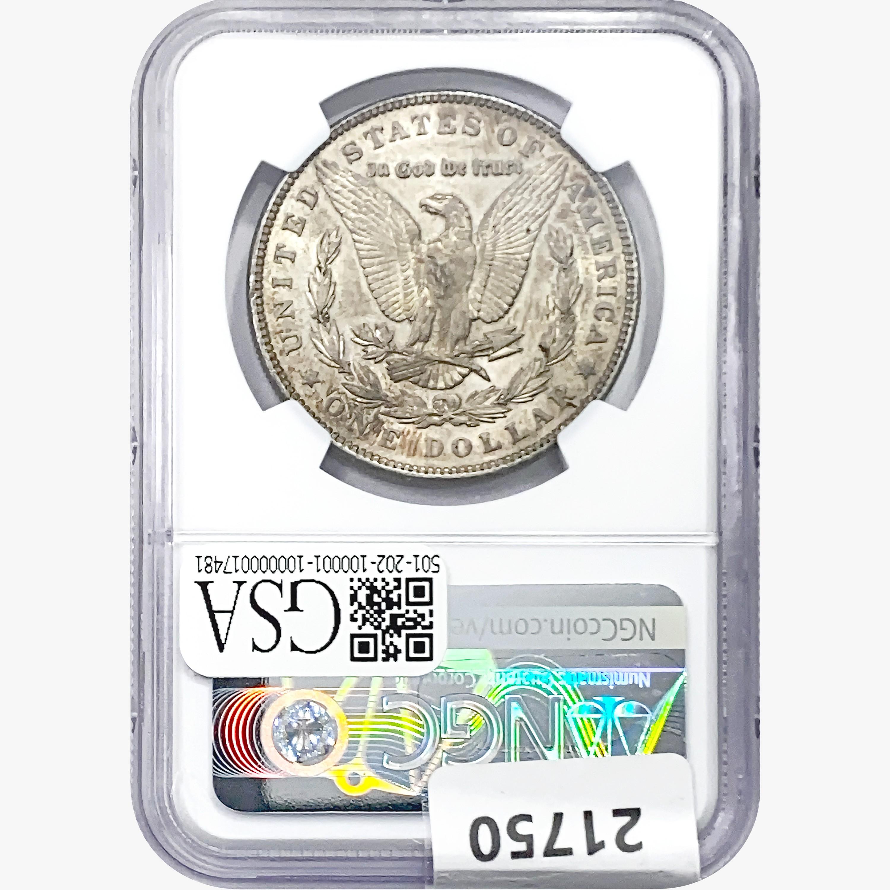 1902 Morgan Silver Dollar NGC AU58