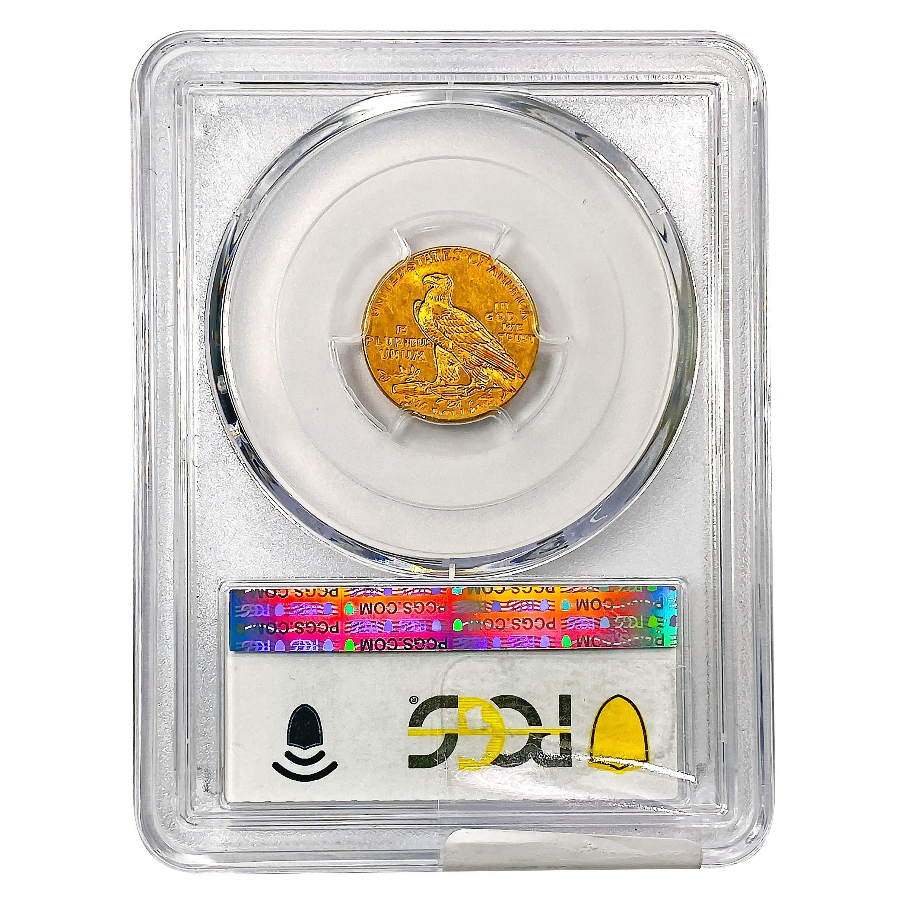 1928 $2.50 Gold Quarter Eagle PCGS MS62