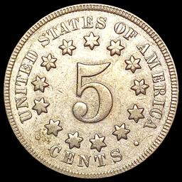 1869 Shield Nickel CLOSELY UNCIRCULATED