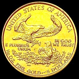 1993 US 1/10oz Gold $5 Eagle UNCIRCULATED