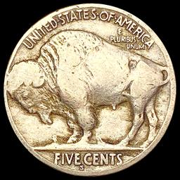 1921-S Buffalo Nickel LIGHTLY CIRCULATED
