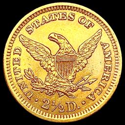 1900 $2.50 Gold Quarter Eagle CLOSELY UNCIRCULATED