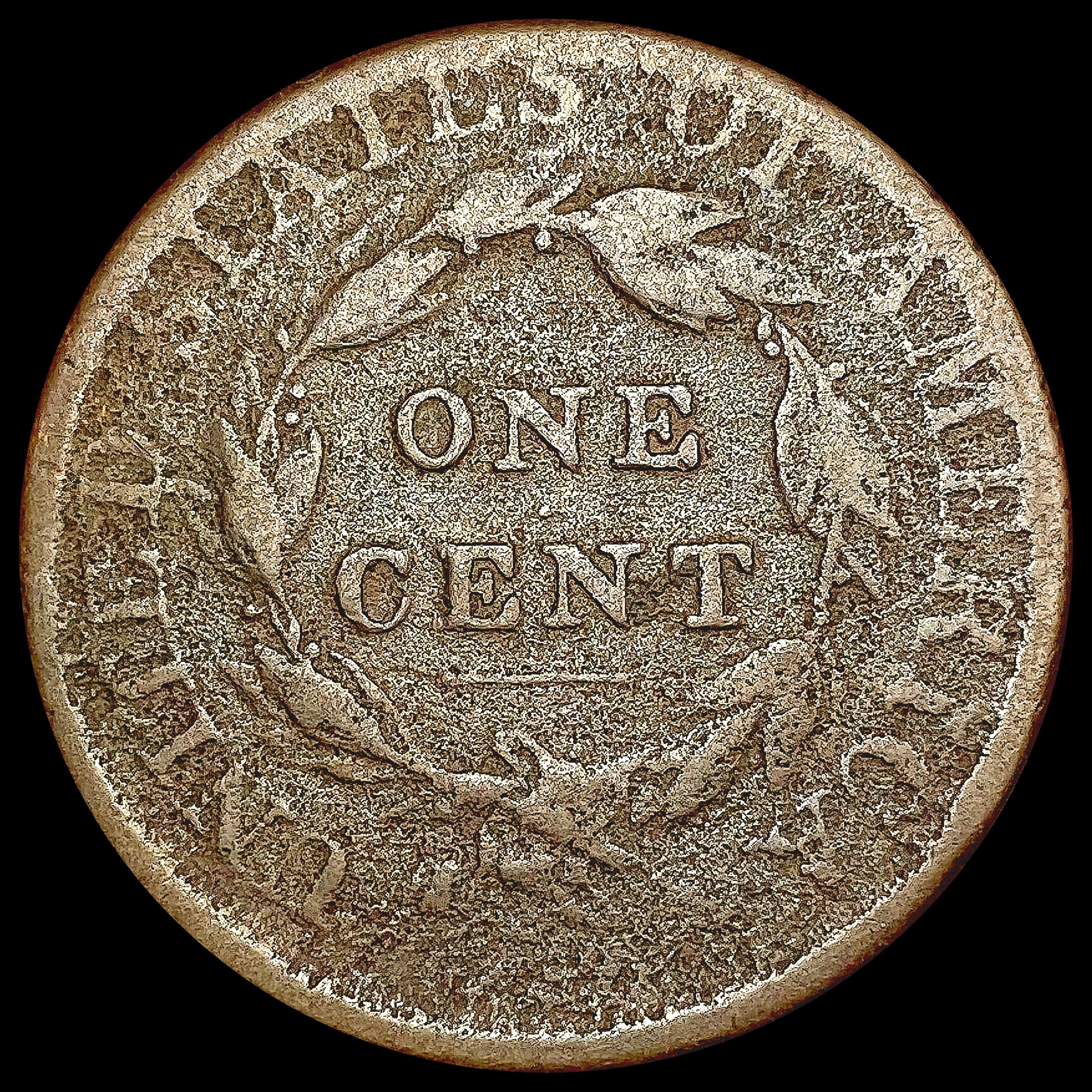 1812 Coronet Head Large Cent NICELY CIRCULATED