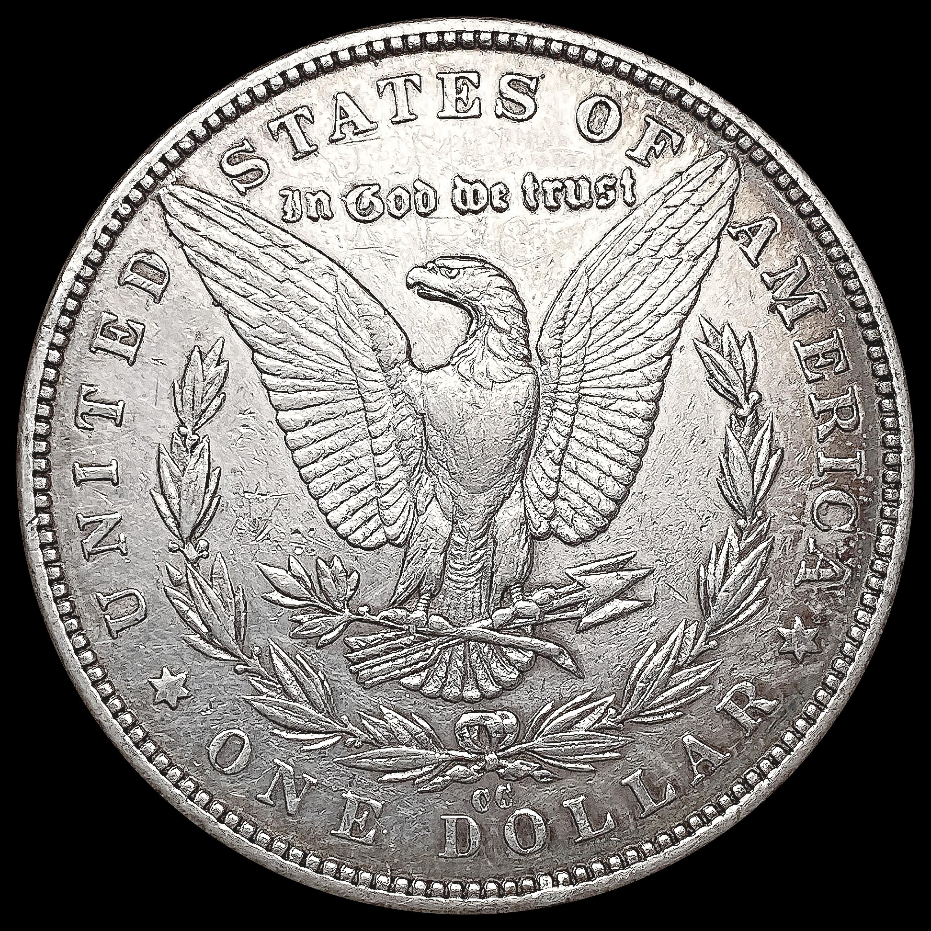 1890-CC Morgan Silver Dollar CLOSELY UNCIRCULATED