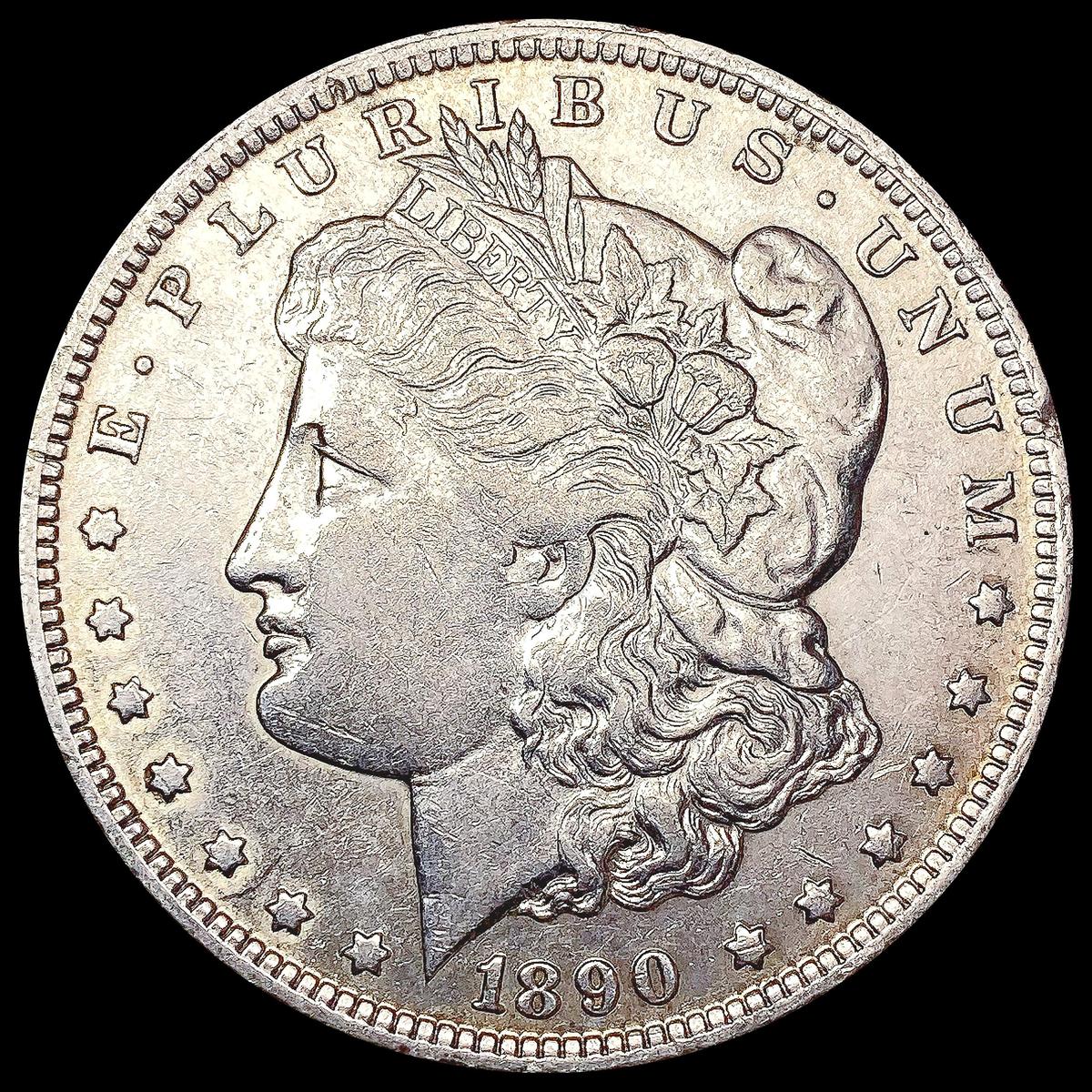 1890-O Morgan Silver Dollar CLOSELY UNCIRCULATED