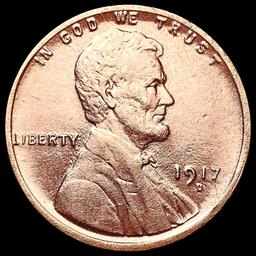 1917-D Wheat Cent CLOSELY UNCIRCULATED