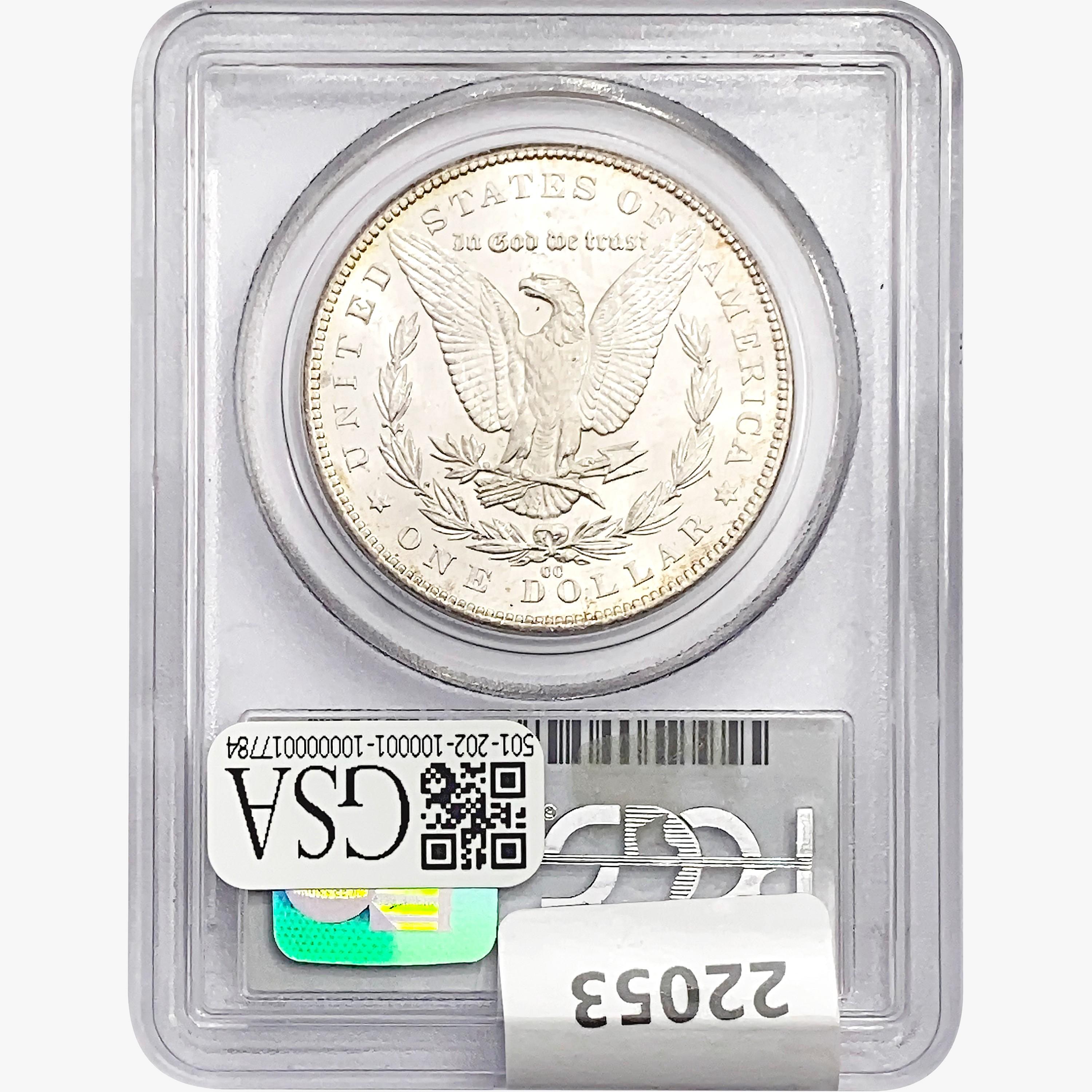 1884-CC Morgan Silver Dollar PCGS MS64