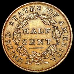 1835 Classic Head Half Cent CLOSELY UNCIRCULATED