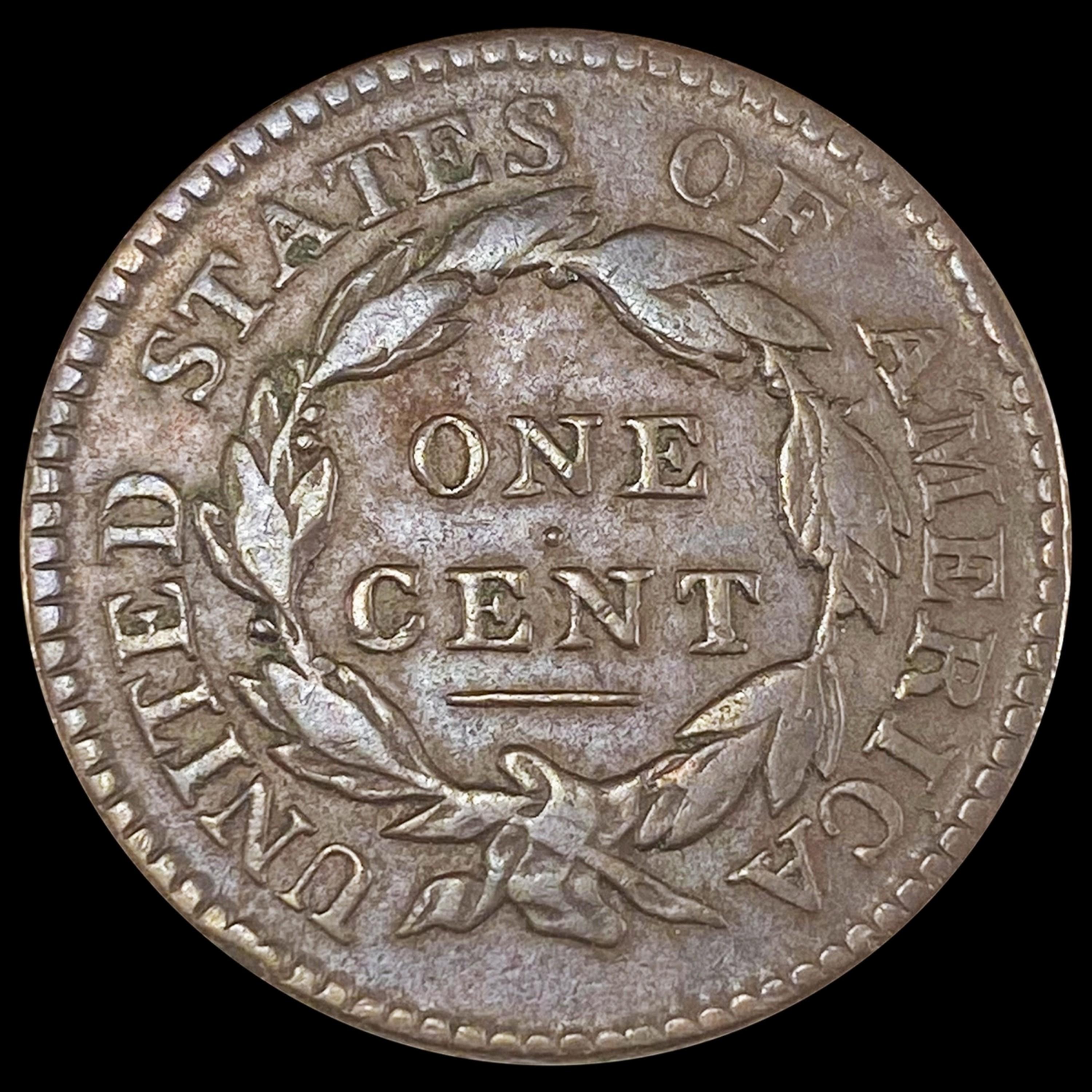 1817 Coronet Head Large Cent ABOUT UNCIRCULATED