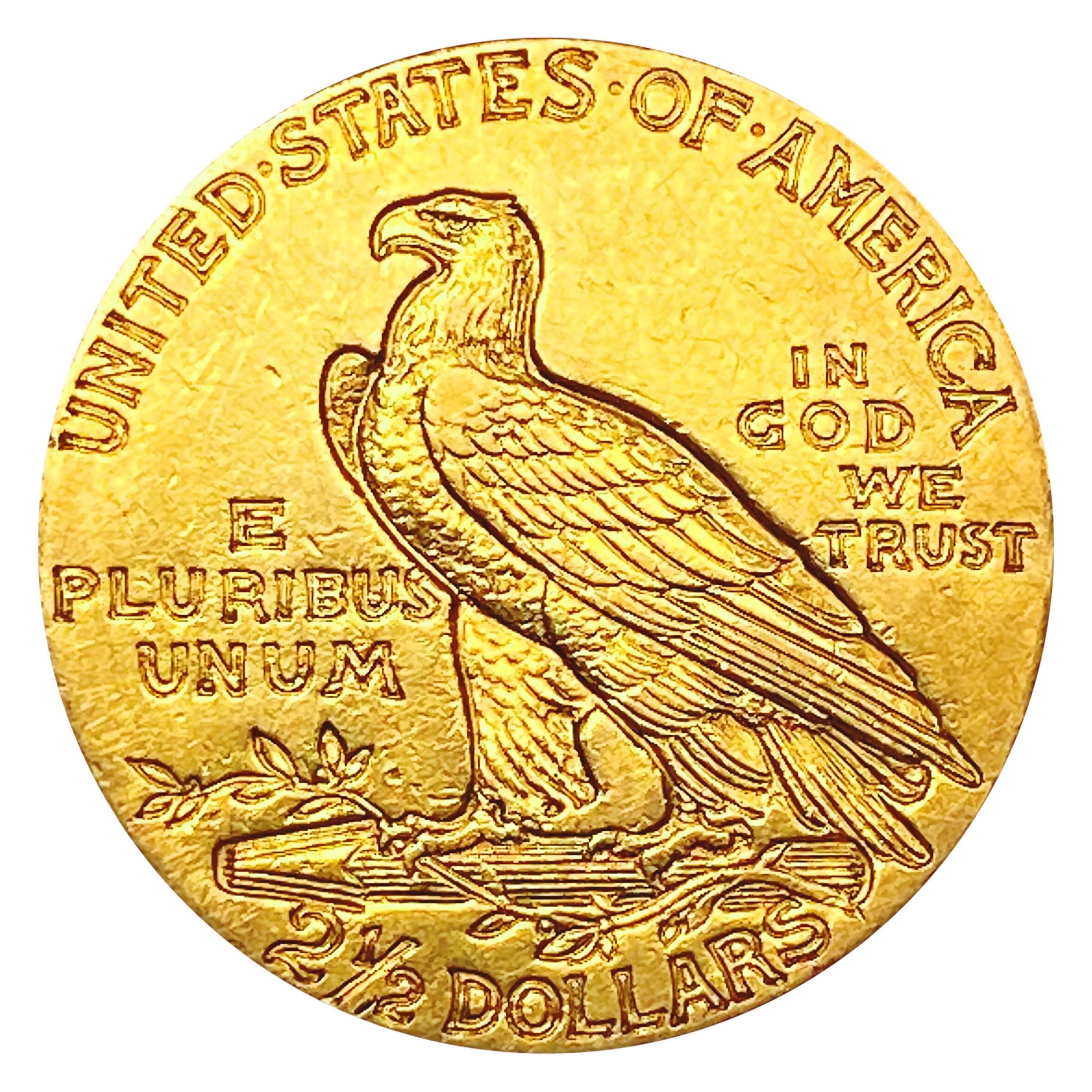 1909 $2.50 Gold Quarter Eagle CHOICE AU