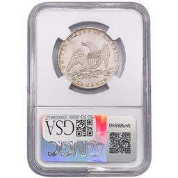 1837 Capped Bust Half Dollar NGC AU Details