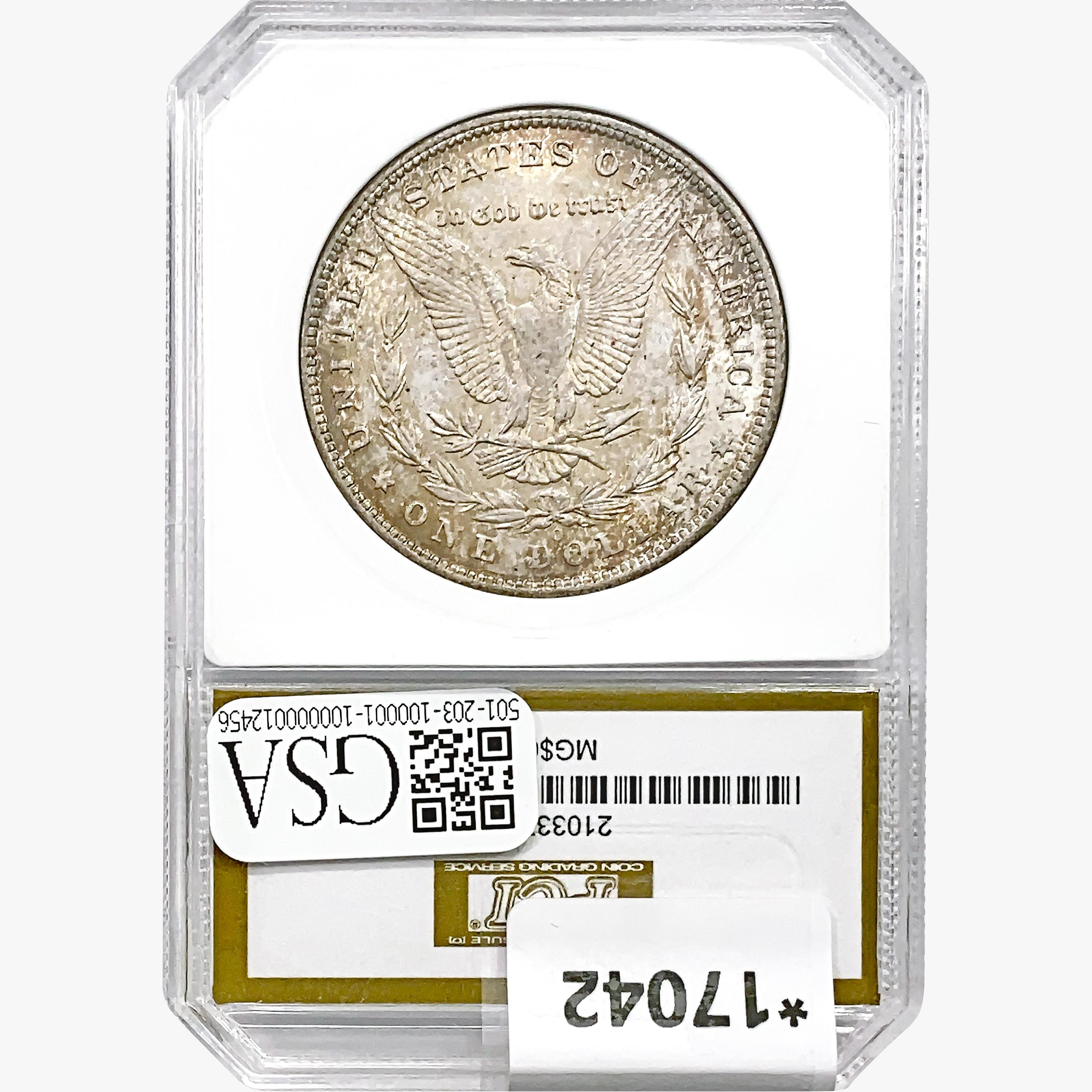 1901-O Morgan Silver Dollar PCI MS65