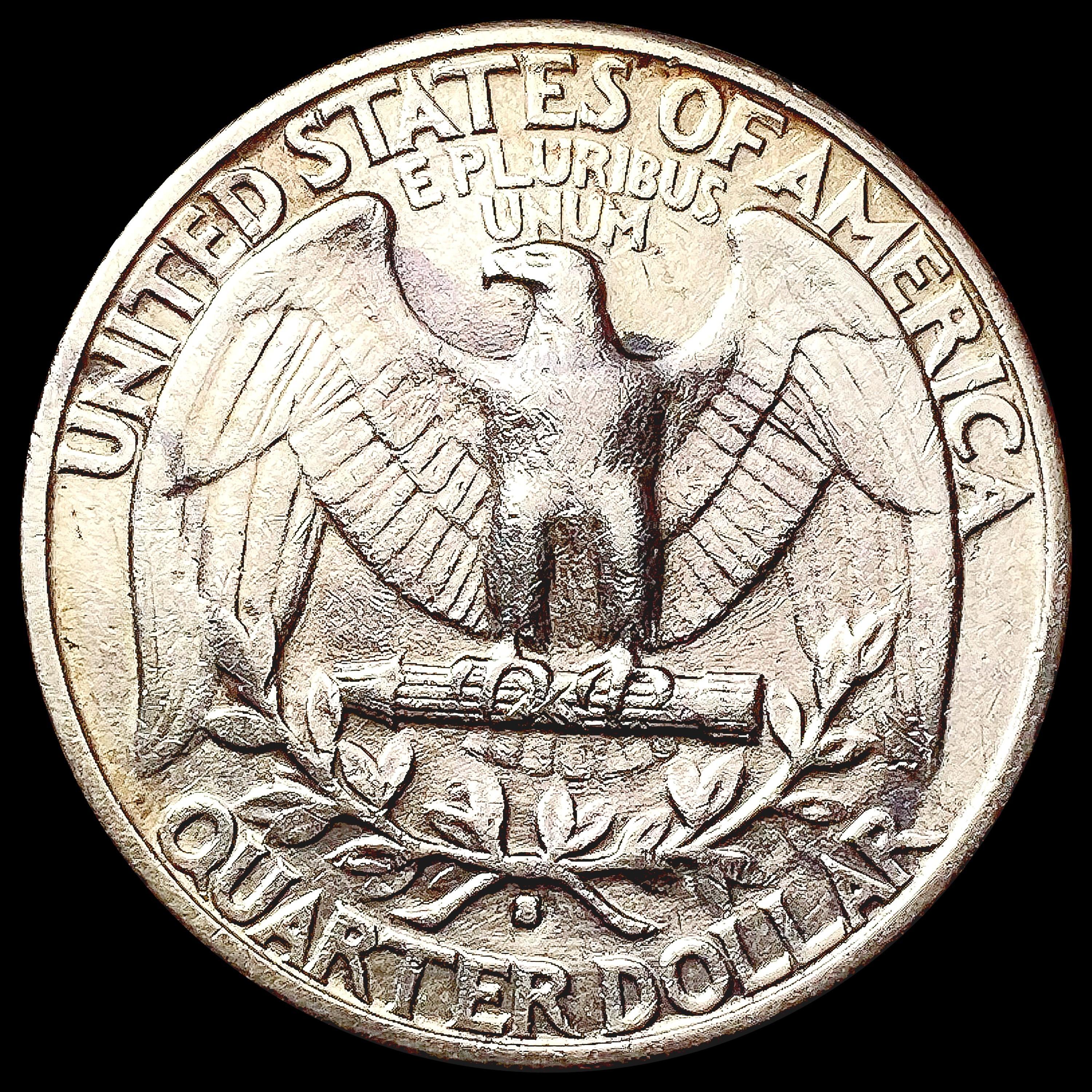 1932-S Washington Silver Quarter NEARLY UNCIRCULAT