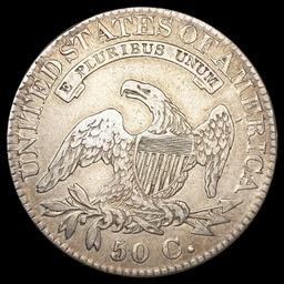 1824 Capped Bust Half Dollar CLOSELY UNCIRCULATED