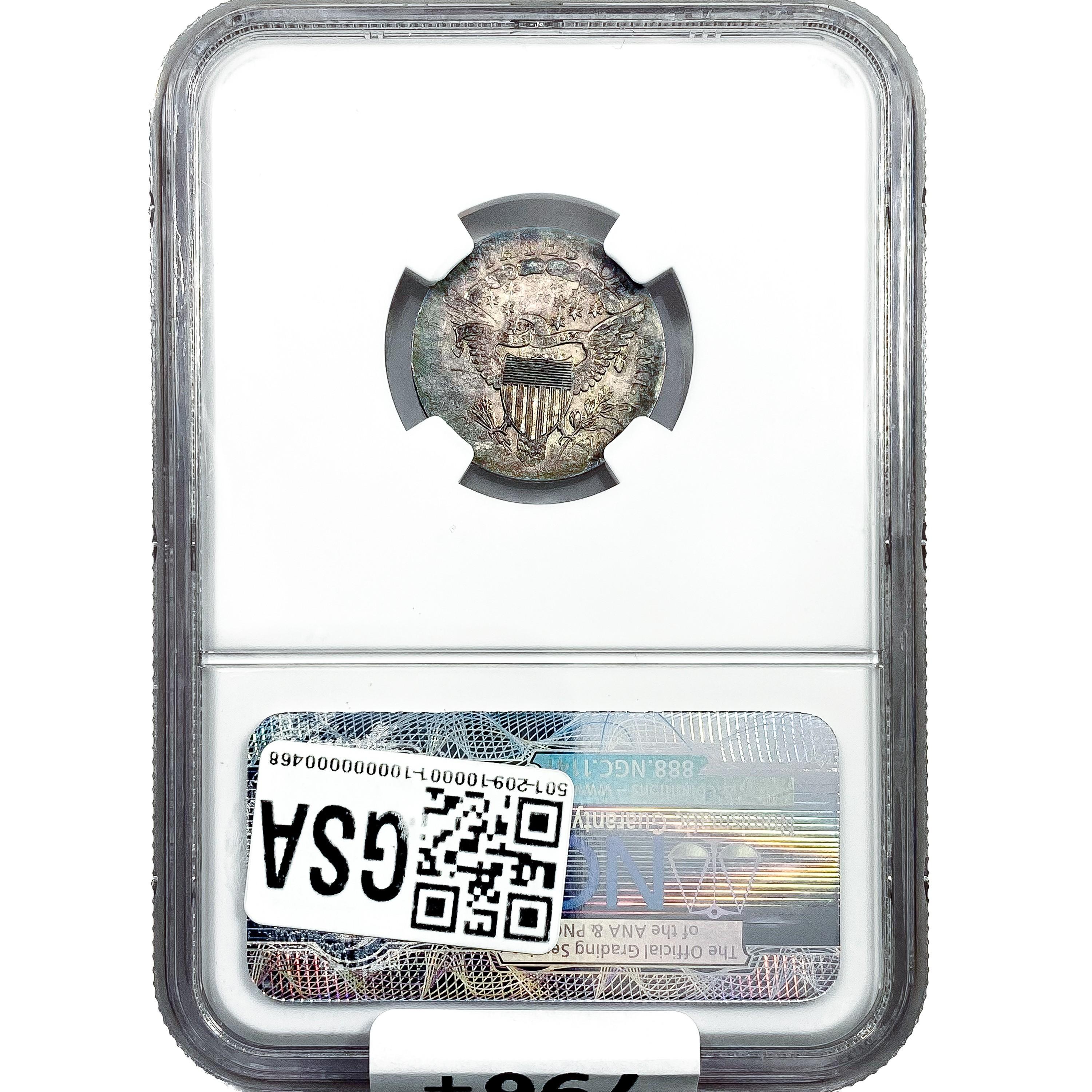 1807 Draped Bust Dime NGC MS62 JR-1