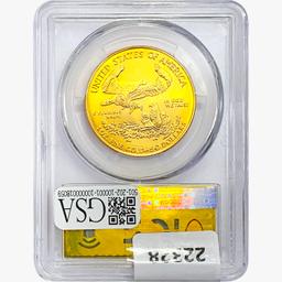 2005 $50 1oz. Gold Eagle PCGS MS70