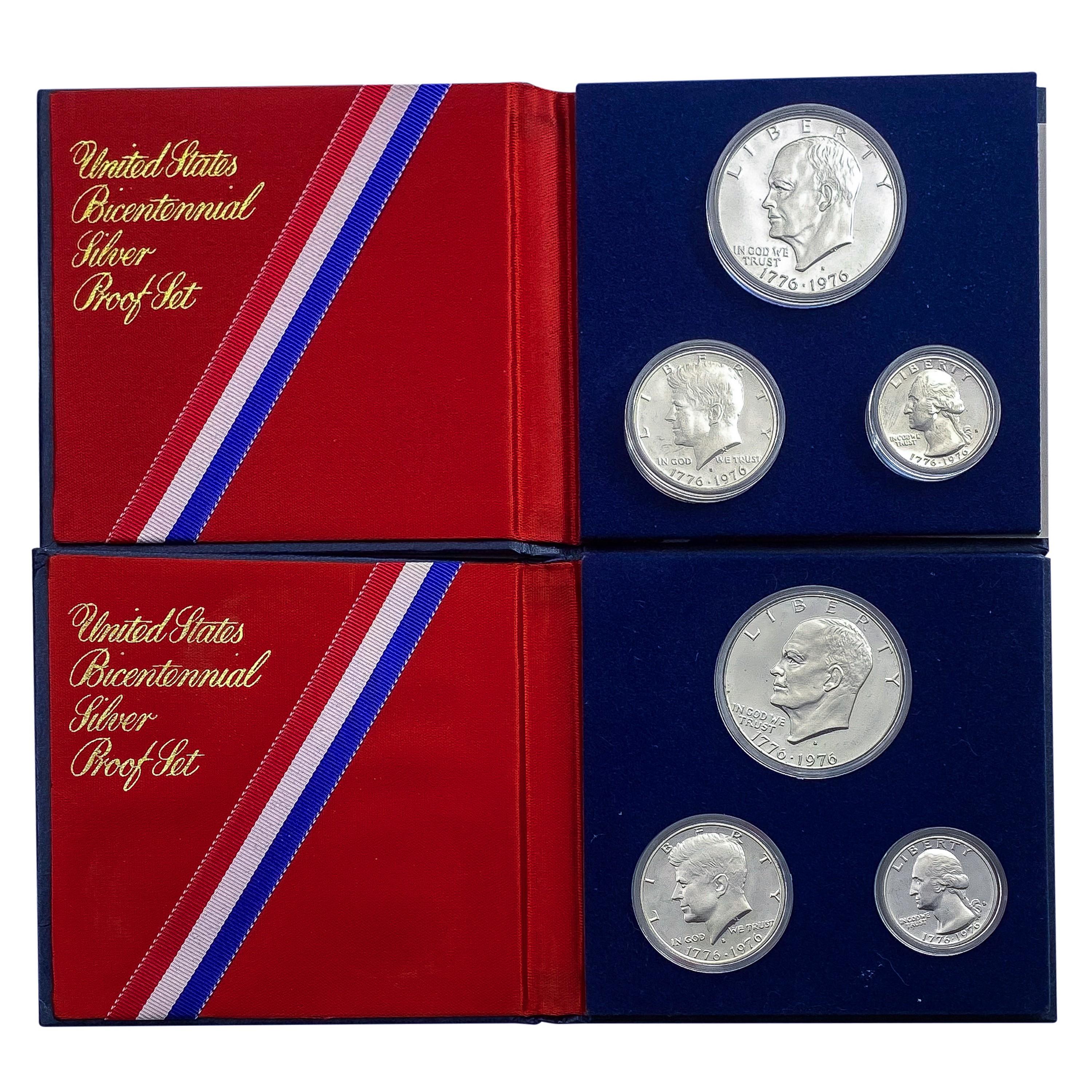 1971-1981 US Proof Sets W/Silver [55 Coins]