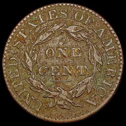 1829 Lg Ltrs Coronet Head Large Cent LIGHTLY CIRCU