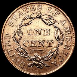 1837 Braided Hair Large Cent NEARLY UNCIRCULATED
