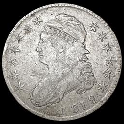 1818 Capped Bust Half Dollar NICELY CIRCULATED