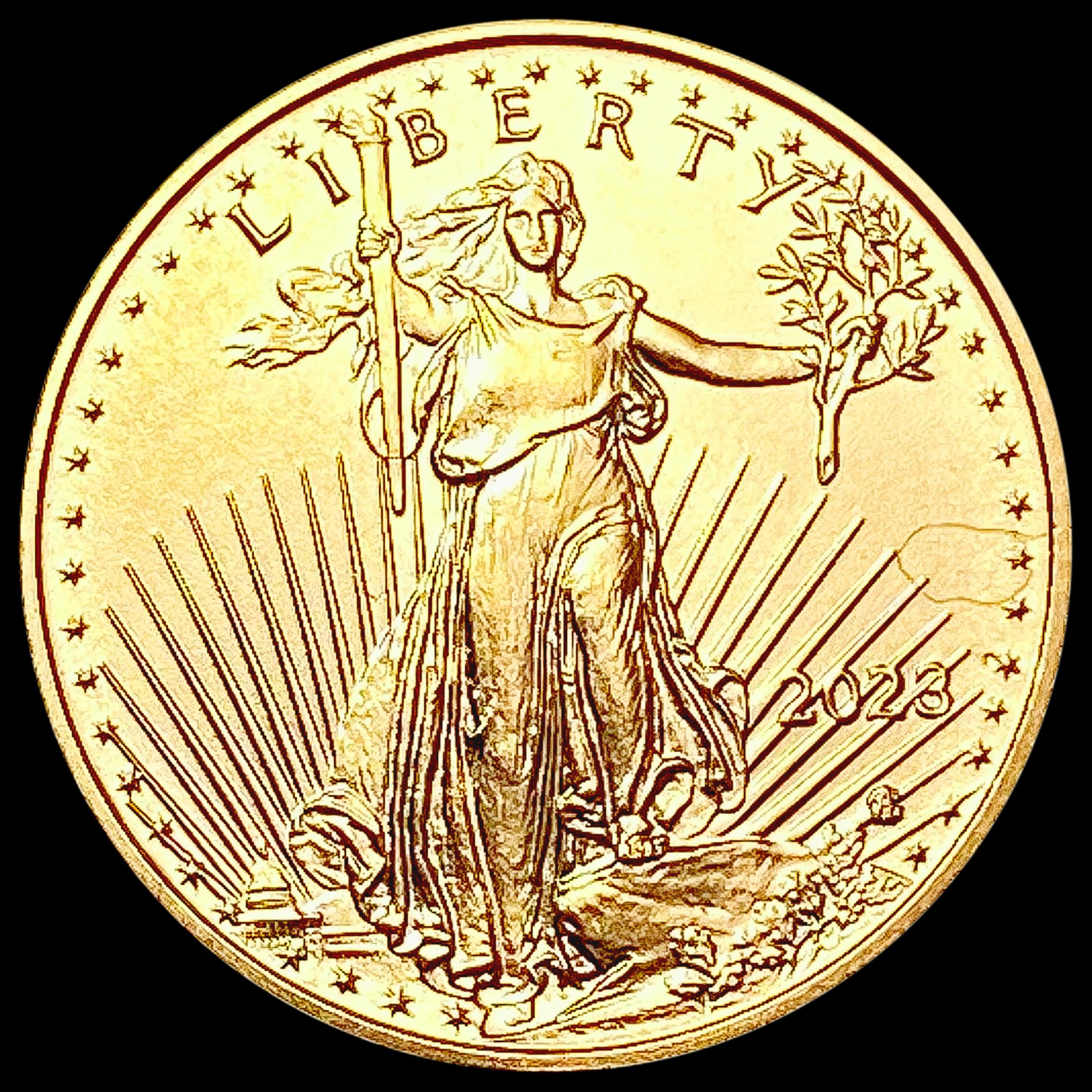 2023 American Gold Eagle 1/10oz SUPERB GEM BU