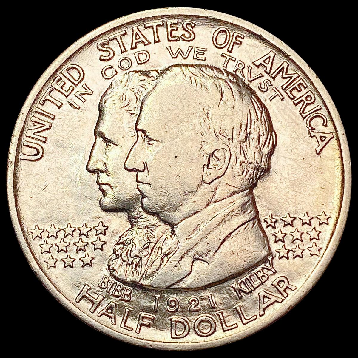 1921 Alabama Half Dollar CLOSELY UNCIRCULATED