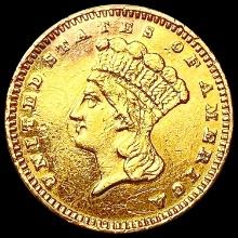 1889 Rare Gold Dollar CLOSELY UNCIRCULATED