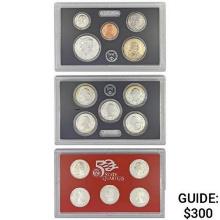 2007-2018 US Silver Proof Mint Sets [15 Coins]