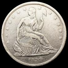 1839 Seated Liberty Half Dollar NEARLY UNCIRCULATE