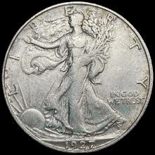 1927-S Walking Liberty Half Dollar ABOUT UNCIRCULA