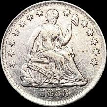 1858 Seated Liberty Half Dime CLOSELY UNCIRCULATED