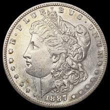 1887-S Morgan Silver Dollar CLOSELY UNCIRCULATED
