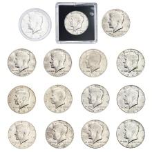 1966-1991 [15] Silver Half Dollars