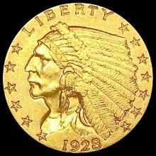 1928 $2.50 Gold Quarter Eagle UNCIRCULATED