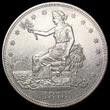 1873 Silver Trade Dollar CLOSELY UNCIRCULATED