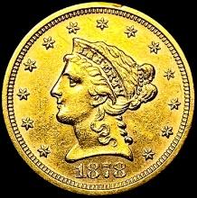1878-S $2.50 Gold Quarter Eagle